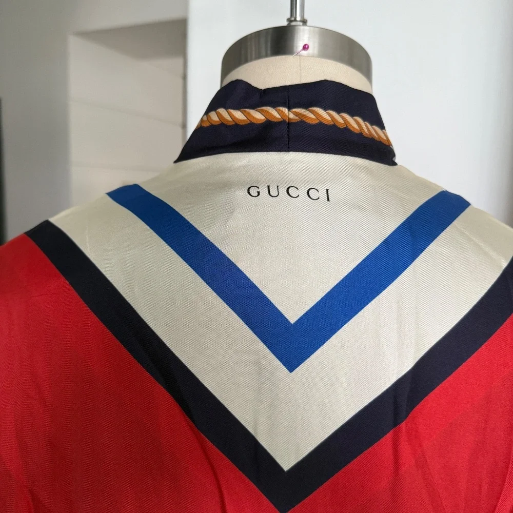 GUCCI Men's Resort‎ Exclusive Silk JACKET MONOGRAM SUPREME, Item 739750